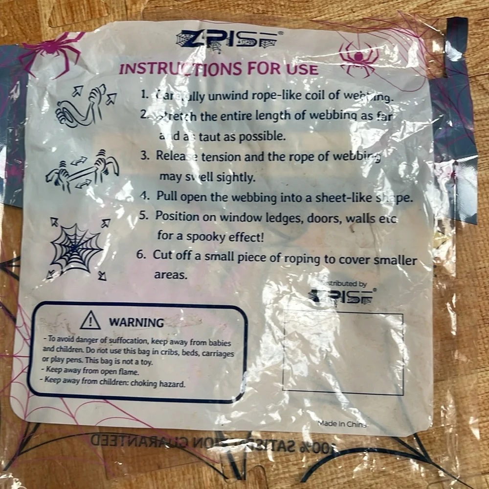 Zpisf spider web over 1400 sq ft indoor outdoor use party Halloween decorations